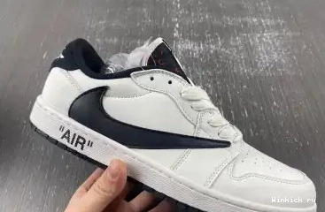 Travis Jordan 1 Air OF Scott x OW 0522